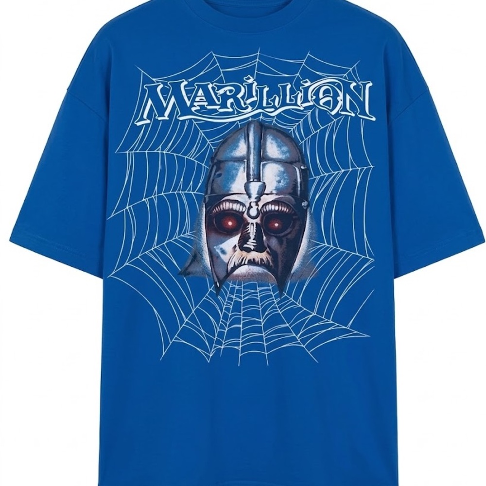 Marillion Graphic Tee in Royal Blue
